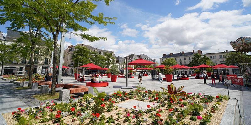 Appart Jardin Kennedy Cholet Bagian luar foto